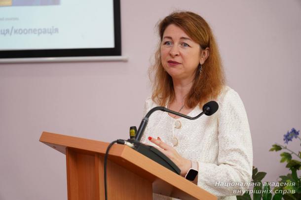 Зустріч студентів із представницею Проєкту Ради Європи в  Україні «HELP»