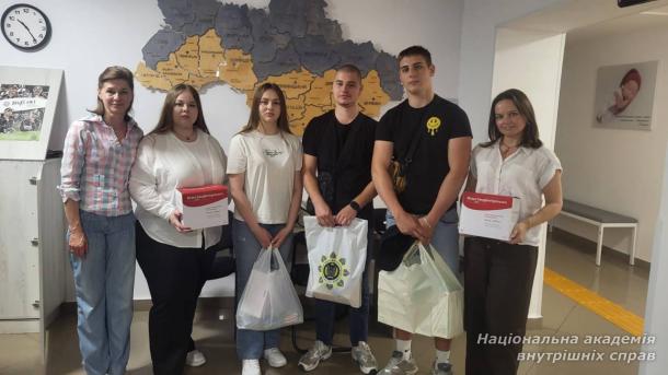 З турботою про героїв: колектив ННІПП НАВС підтримав захисників у реабілітаційному центрі