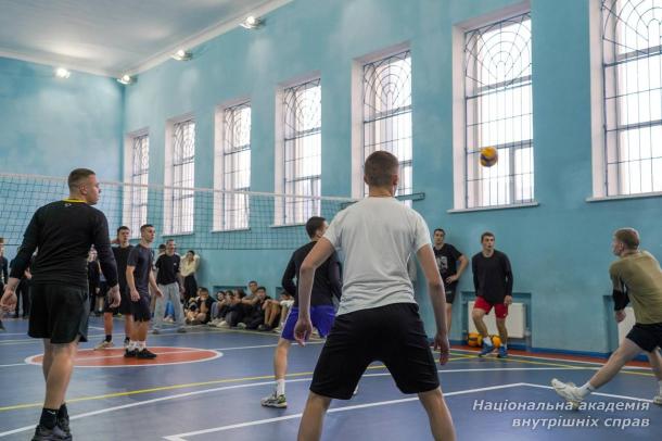 У НАВС стартували відбіркові змагання з волейболу на Кубок ректора