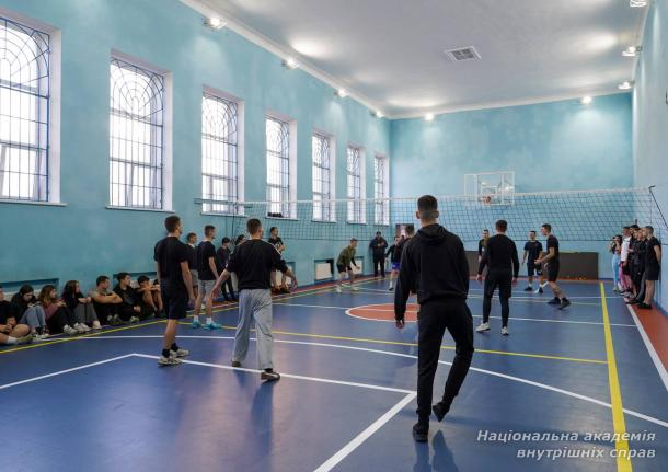 У НАВС стартували відбіркові змагання з волейболу на Кубок ректора