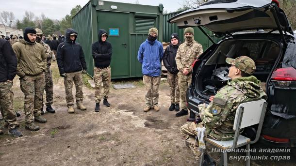 Практичні заняття з алгоритму MARCH і роботи з безпілотними літальними апаратами за участю фахівців-практиків