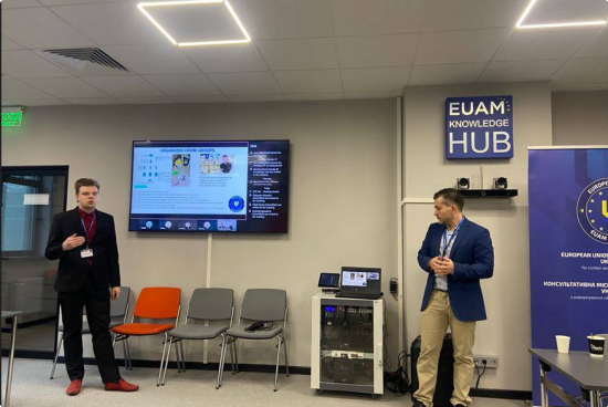 Представник НАВС взяв участь у тренінгу КМЄС «Методи розслідування Dark Web»