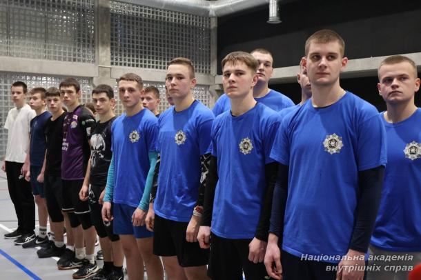 У НАВС відбувся турнір на Кубок ректора з волейболу серед чоловічих команд