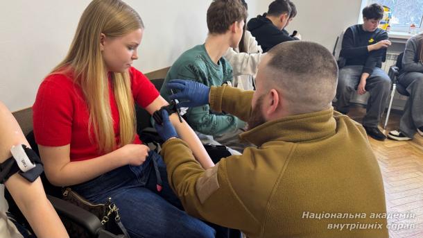 У НАВС відбулися профорієнтаційні заходи для учнів ліцеїв