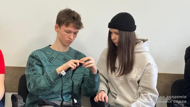 У НАВС відбулися профорієнтаційні заходи для учнів ліцеїв