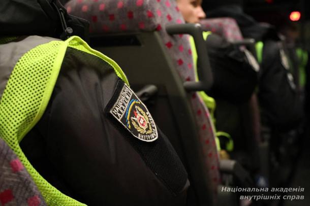 Курсанти НАВС на варті порядку в столиці