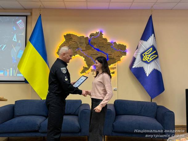 Ректор НАВС привітав колектив ліцею з Днем працівників освіти