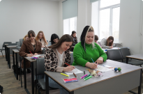 Арт-спічрайтинг: «малюємо» рецепт ідеальної промови. Підсумки заходу до Всесвітнього дня здоров’я та Великодніх свят Фото