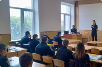 Практичне заняття з кримінального права: курсантам НАВС - про злочини проти здоров’я населення Фото