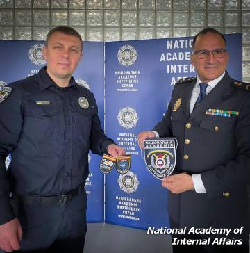 Visit of the Spanish National Police Liaison Officer to the National Academy of Internal Affairs
