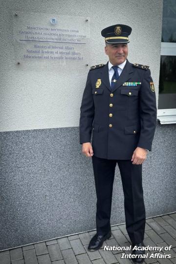 Visit of the Spanish National Police Liaison Officer to the National Academy of Internal Affairs