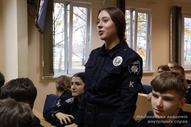 Зустріч курсантів із Народним Героєм України Олександром Терещенком Зустріч курсантів із Народним Героєм України Олександром Терещенком