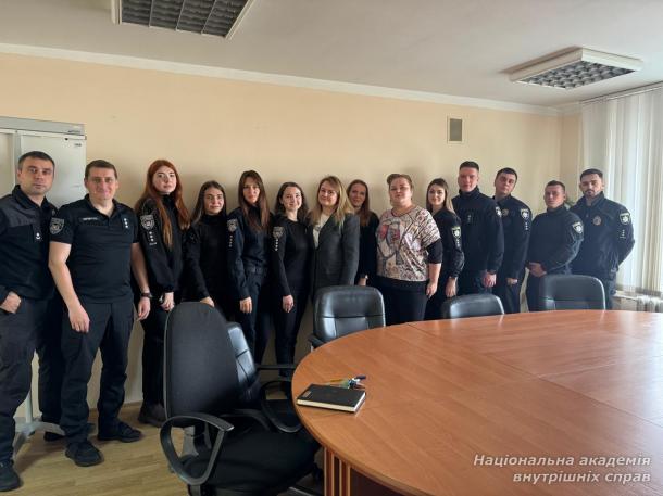 У НАВС відбулася менторська зустріч Ради молодих вчених з ад’юнктами 1–2 курсів