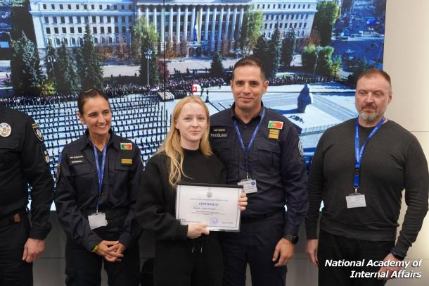 Exchange of experience with EUAM: Portuguese trainers familiarized themselves with the practice of psychological training at the National Academy of Internal Affairs