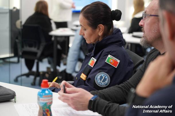Exchange of experience with EUAM: Portuguese trainers familiarized themselves with the practice of psychological training at the National Academy of Internal Affairs