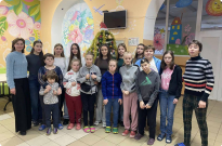 Студенти НАВС подарували атмосферу свята вихованкам Дарницького дитячого будинку-інтернату Фото