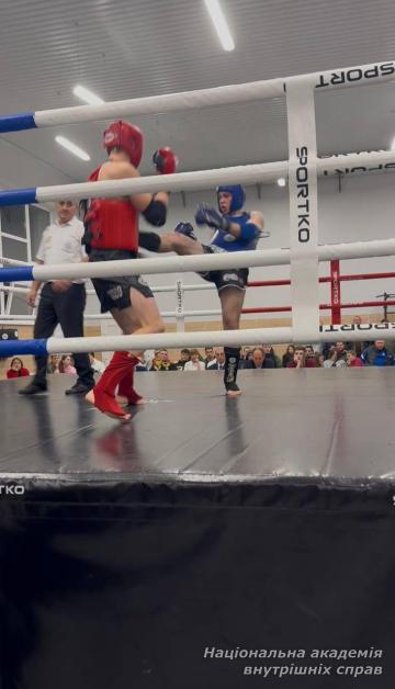 Відбувся Чемпіонат України з муей тай: команда НАВС виборола призові місця