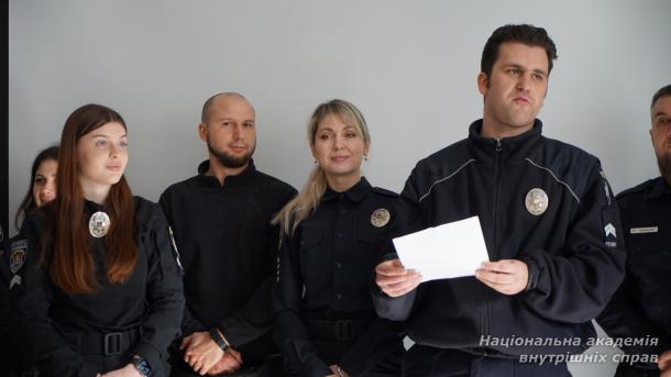 Курсантки НАВС взяли участь у тренінгу з гендерно чутливого спілкування та протидії насильству