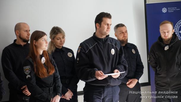 Курсантки НАВС взяли участь у тренінгу з гендерно чутливого спілкування та протидії насильству