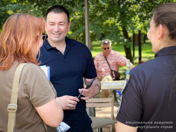 Освіта для героїв: НАВС на фестивалі підтримки ветеранів у парку «Наталка»