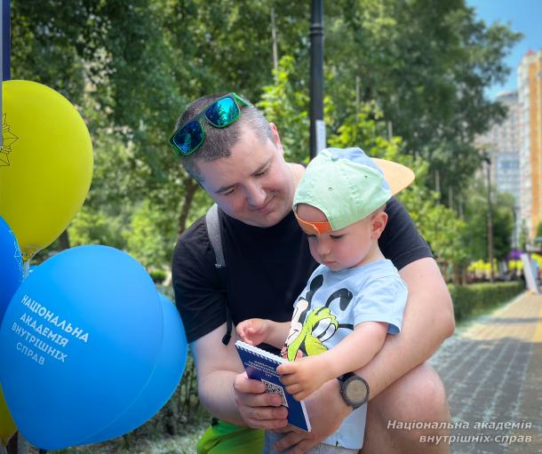 Освіта для героїв: НАВС на фестивалі підтримки ветеранів у парку «Наталка»