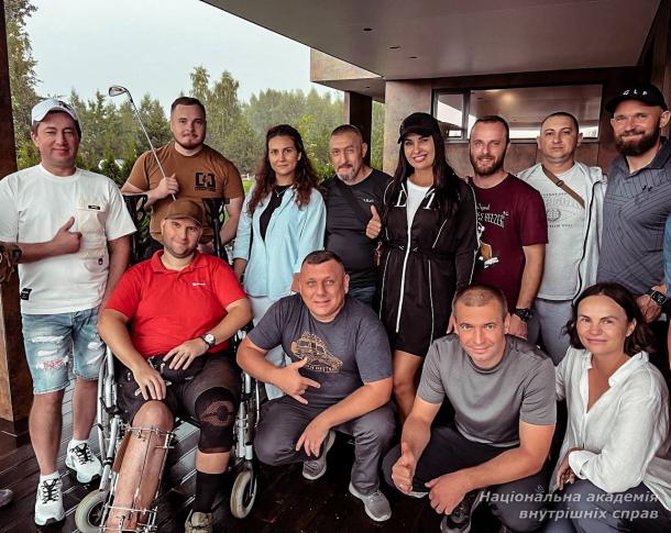 Гольф як засіб реабілітації ветеранів російсько-української війни