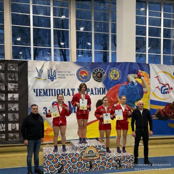 Спортивна гордість НАВС: Софія Вовк на чемпіонатах Києва та України