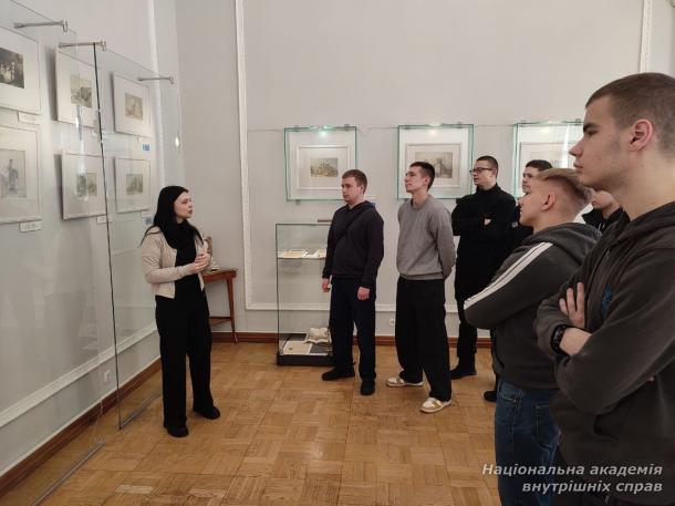 Курсанти-криміналісти відвідали Національний музей Кобзаря