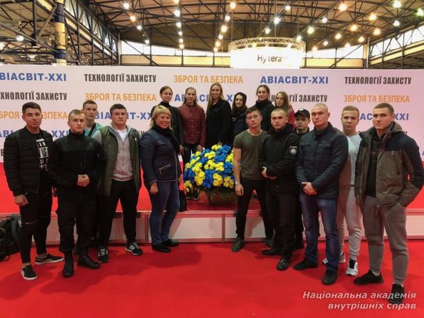 Курсанти НАВС відвідали виставку «Зброя та безпека -2018»