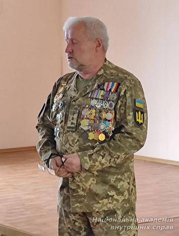 Зустріч з учасником бойових дій та реабілітологом 63-ї окремої механізованої бригади