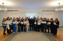 У НАВС відбувся перший випуск слухачів курсів підвищення кваліфікації операторів Служби 112 Фото