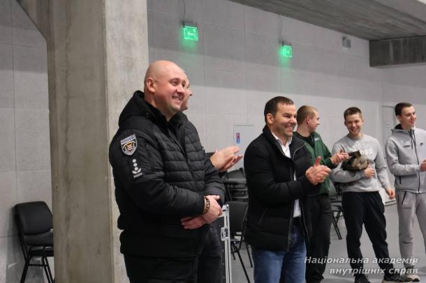 Відкрите тренування з настільного тенісу в Національній академії внутрішніх справ