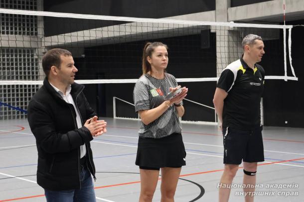 Відкрите тренування з настільного тенісу в Національній академії внутрішніх справ