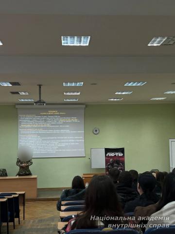 Профорієнтаційна зустріч студентів із представниками бригади «Лють»