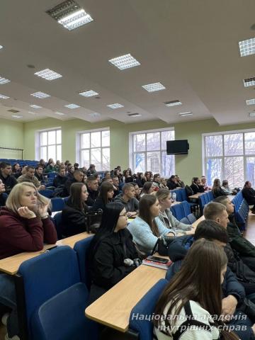 Профорієнтаційна зустріч студентів із представниками бригади «Лють»