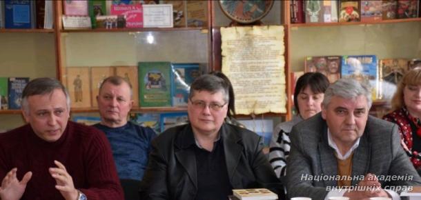 Науковці НАВС долучилися до заходу «Шевченко у пам’яті поколінь»