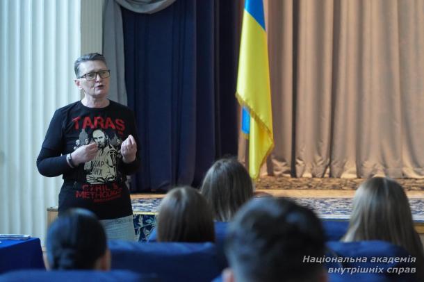 У НАВС відбулася театралізована лекція до Шевченківських днів