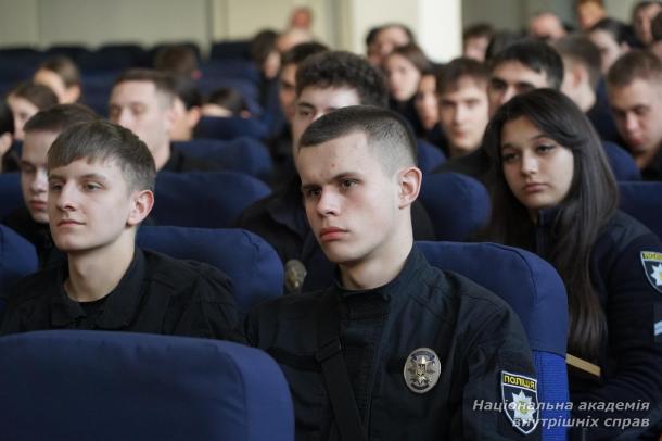 У НАВС відбулася театралізована лекція до Шевченківських днів