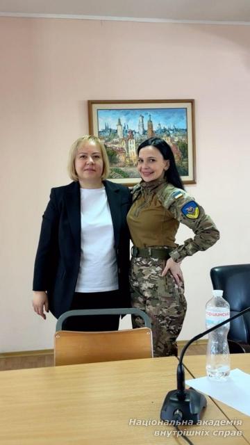 Курсанти ННЕКІ зустрілися із представниками Грузинського національного легіону