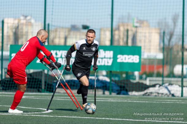 Представник НАВС переміг у Кубку України з ампфутболу