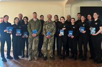 Проведено науковий круглий стіл на тему: «ПОВНОМАСШТАБНА РОСІЙСЬКО-УКРАЇНСЬКА ВІЙНА: ГЕРОЇЧНІ ТА ТРАГІЧНІ СТОРІНКИ УКРАЇНСТВА» Фото