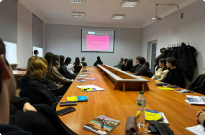 Гендерна рівність і протидія насильству: діалог здобувачів ННІПП із представницями громадської організації жінок-юристок «ЮрФем» Фото