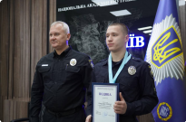 Ректор НАВС відзначив курсанта ННІПД — чемпіона світу з військово-спортивних багатоборств Фото