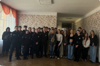 Курсанти-криміналісти НАВС провели профорієнтаційну зустріч зі школярами столиці Фото