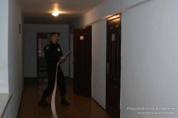 З курсантами ННІ № 3 НАВС проведено практичні заняття   з протипожежної безпеки