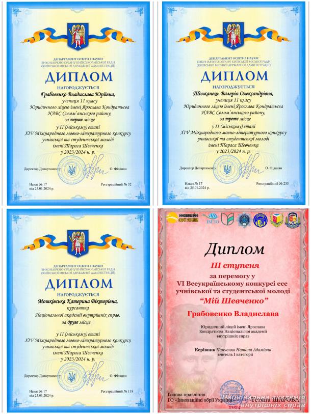 Здобувачі вищої освіти й ліцеїсти академії долучилися до заходів, присвячених 210-й річниці від дня народження Кобзаря