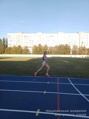 Курсантка НАВС виборола золото на чемпіонаті столиці з легкої атлетики