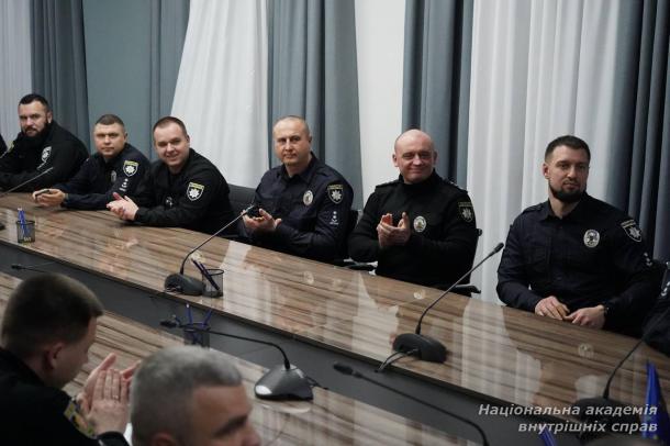На базі НАВС відбулося короткострокове підвищення кваліфікації керівників територіальних підрозділів поліції На базі НАВС відбулося короткострокове підвищення кваліфікації керівників територіальних підрозділів поліції