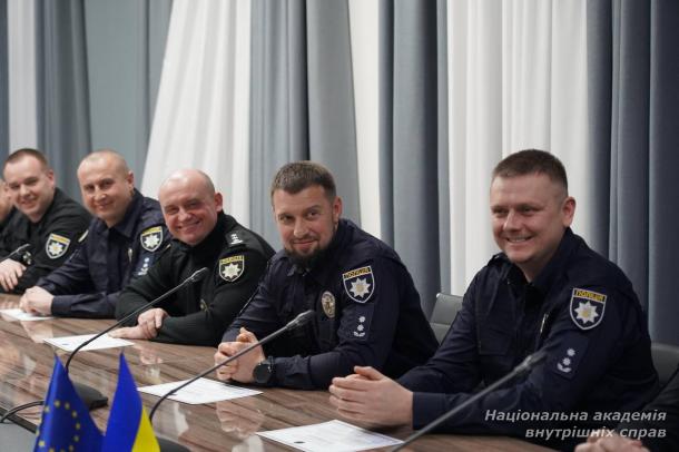 На базі НАВС відбулося короткострокове підвищення кваліфікації керівників територіальних підрозділів поліції На базі НАВС відбулося короткострокове підвищення кваліфікації керівників територіальних підрозділів поліції