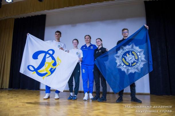 Представники НАВС  провели профорієнтаційну зустріч із ліцеїстами спільно з ФСТ «Динамо» України